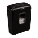 Fellowes Powershred 6M paper shredder Micro-cut shredding Black