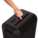 Fellowes LX65 paper shredder Cross shredding 4 cm Black