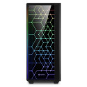 Sharkoon RGB LIT 100 Midi Tower Black
