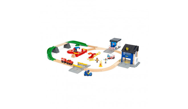 BRIO Rescue Team Train Set