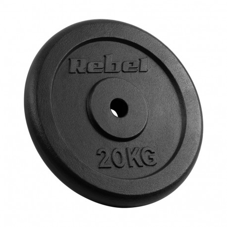 Malmist raskus 20kg, ava 31mm, klassikaline ketas, REBEL ACTIVE
