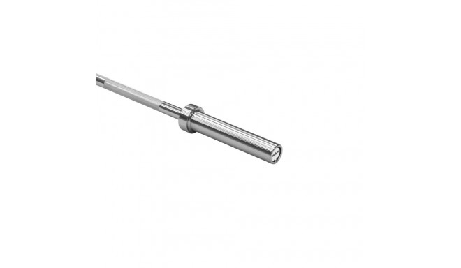 Olympic Straight Bar with Bearings, Olympic Barbell with Bearings 150cm 12.5kg REBEL ACTIVE