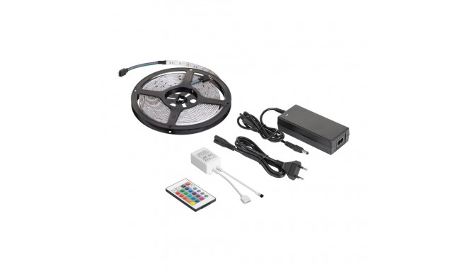 LED lighting kit (RGB LED string, color controller, power supply)