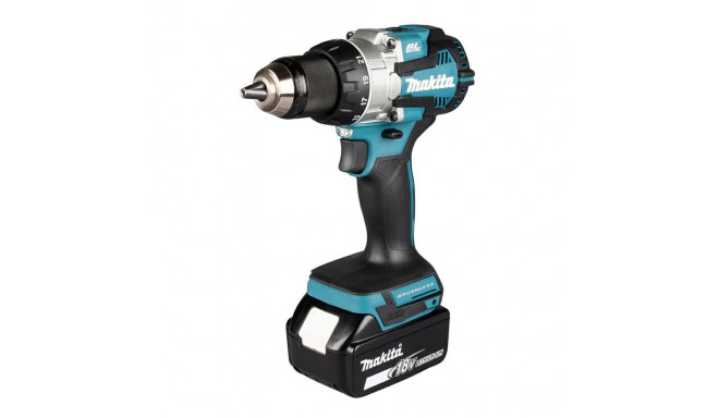 Makita DDF489RTJ akukruvikeeraja/impulsskeevitaja 1800 p/min must, sinine, teras