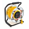 AW Pikendustross Metallist 30m 3x2.5mm Kollane Tugev Koormus 16A / 3680W / IP44