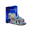 CUBIC FUN LED 306-20509 3D LED PUZZLE - NOTRE DAME