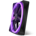 NZXT F140 RGB Arvutikorpuse ventilaator 14 cm Must 1 tk