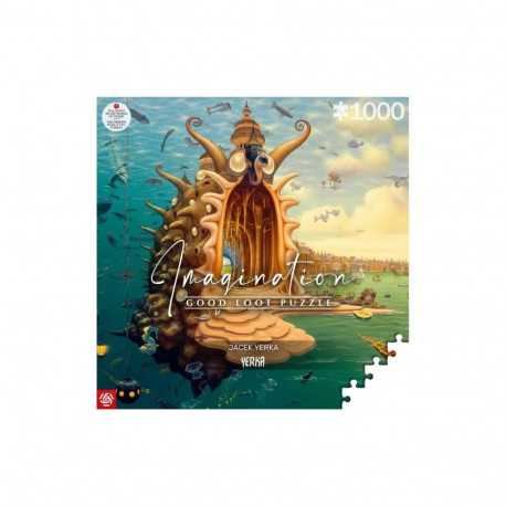 Imagination Puzzle: Jacek Yerka sadam 1000 elementi