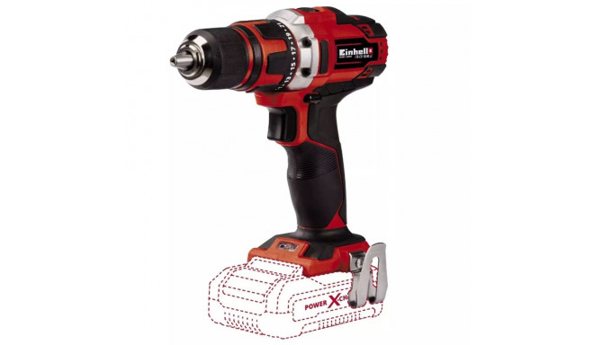 Einhell TE-CD 18/40 Li-Solo 1500 RPM Keyless 1.1 kg Black, Red