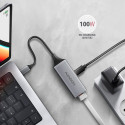 Axagon ADE-TXPD sülearvuti dokk/pordilaiend Juhtmega USB 3.2 Gen 1 (3.1 Gen 1) Type-C Hall