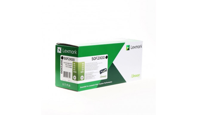 Lexmark 502X R toonerikassett 1 tk originaal must