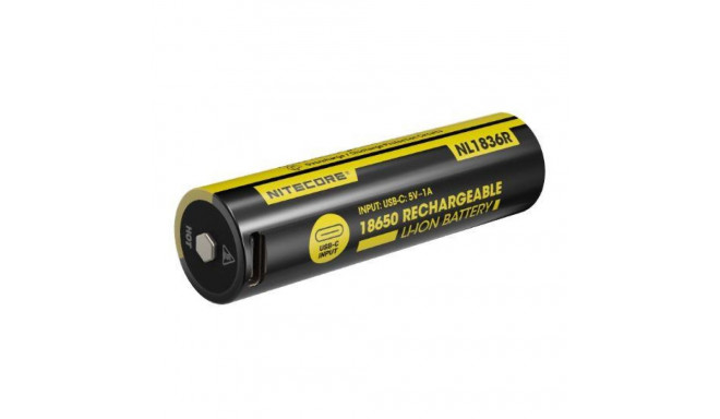 Taastuv Laetav Li-ioon Aku 3.6V/NL1836R (3600mAh) NITECORE