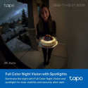 TP-LINK Video Doorbell Camera | Tapo D210 | 3 MP | 1.18mm/F1.8 | IP65 | H.264 | Micro SD, Max. 512