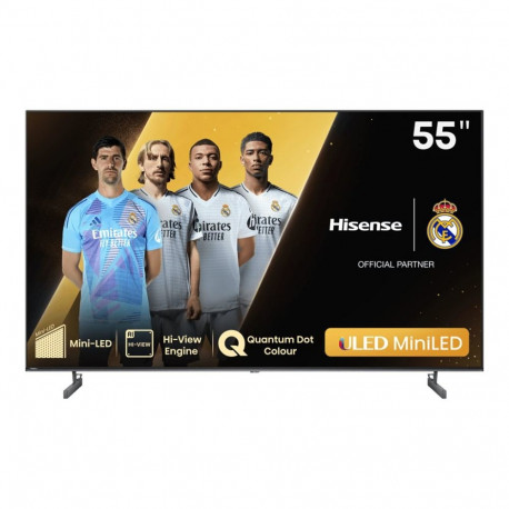 Hisense Mini LED nutiteler | 55U6NQ | 55" | nutiteler | VIDAA OS | UHD | must