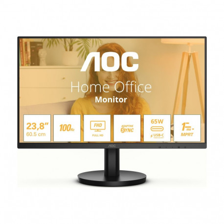 AOC 24B3CA2 23.8" IPS FHD 100 Hz 1 ms 1920 x 1080 pikslit 250 cd/m² 1 HDMI-port must