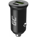 Green Cell Charger Green Cell PowerRide Nano 38W Car Charger USB-C USB-A Power Delivery 3.0 with Ult