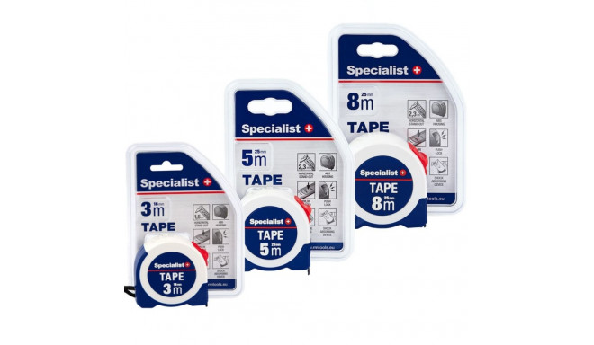 SPECIALIST+ roulette TAPE 8 m, 25 mm