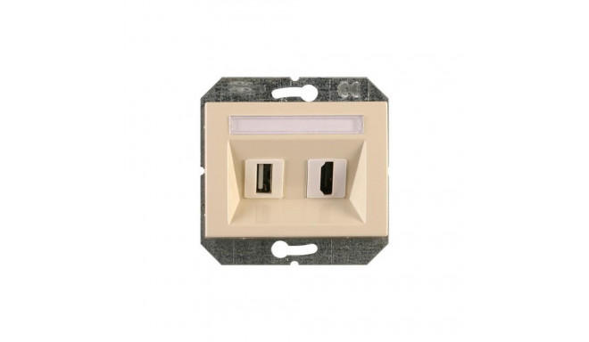 HDMI AND USB PORT (BEIGE COLOUR XP500