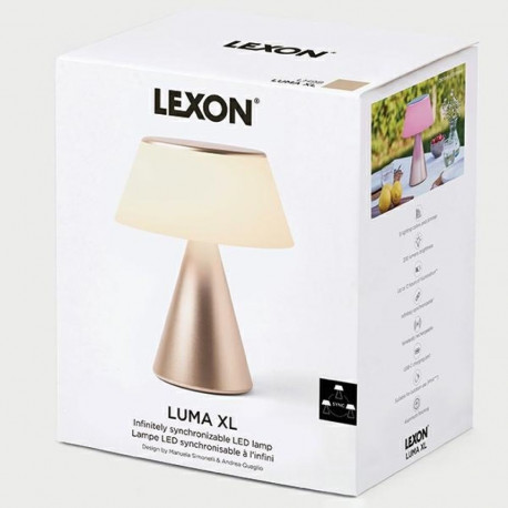 Lexon Luma XL LED Lamp dark blue LH98MDB