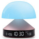 Lexon Mina Sunrise Alarm Clock with Light Pink LR153MLP