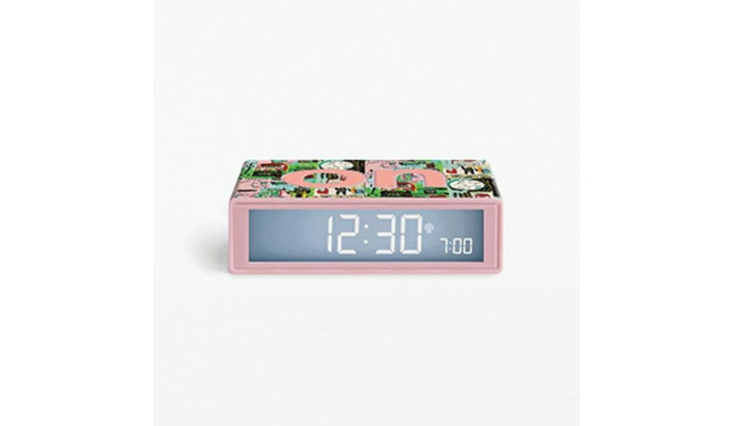 Lexon Flip+ X JMB Radio-controlled Alarm Clock multicolor LR150BSQ-C