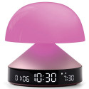 Lexon Mina Sunrise Alarm Clock with Light Pink LR153MLP