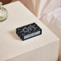Lexon Flip+ X JMB Radio-controlled alarm clock black/crown black LR150BSQ-AN