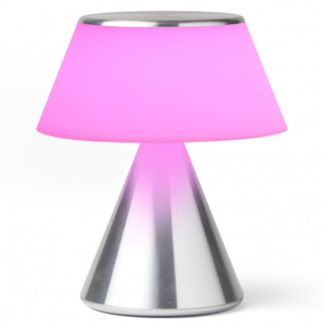 Lexon Luma M led-lamp hõbedane LH87MAP