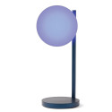 Lexon Bubble Lamp LED lamp induktiivlaadijaga 15W tumesinine LH70DB