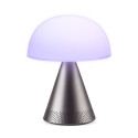 Lexon Mina Audio L LED lamp Bluetooth kõlariga Hall/Gunmetal LH76MX
