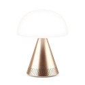Lexon Mina Audio L LED lamp bluetooth kõlariga kuldne/kuldne LH76MD