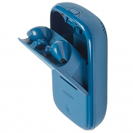 Lexon Speakerbuds Wireless Headphones with Bluetooth Speaker blue LA127B