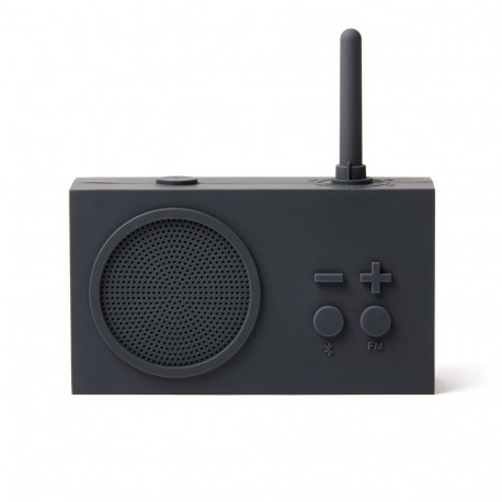 Lexon Tykho3 FM radio with Bluetooth connection, gray