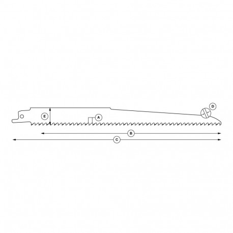 SPECIALIST+ at saw for wood with nails, 230 mm, 6TPI