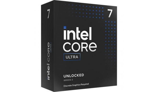 Intel Core Ultra 7 265KF processor, 3.3 GHz, 30 MB, BOX (BX80768265KF)