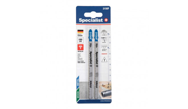 SPECIALIST+ saeleht 135 mm, 2 tk