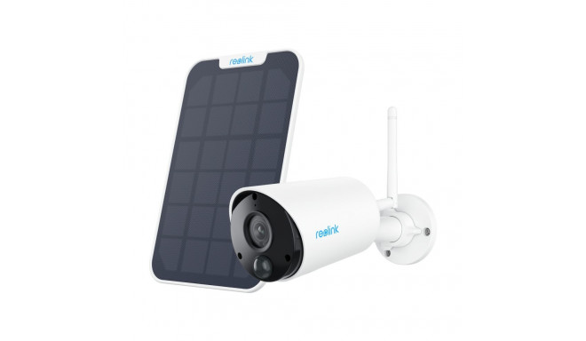 Reolink Aku Wi-Fi Turvakaamera Päikesepaneeliga Argus Seeria B320 Koorik 3 MP Fikseeritud objektiivi