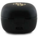 Guess Bluetooth kõrvaklapid GUTWSJ144ESK TWS + laadimisalus must/must Vikerkaar 4G Prinditud Logo
