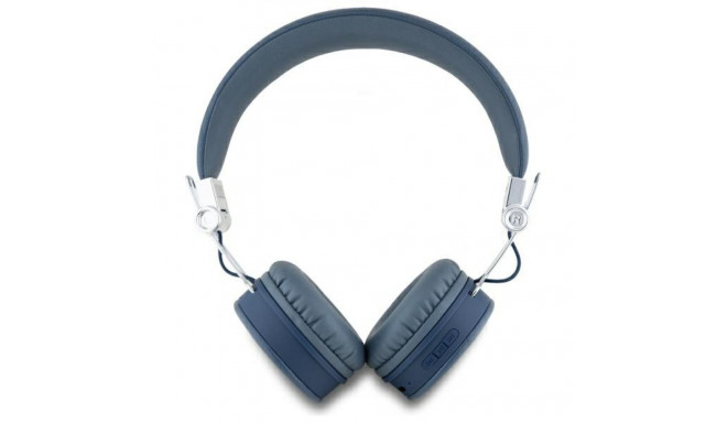 Guess Over-Ear Bluetooth Headphones ENC GUBH70PGTSPSB blue Grained Classic Round Shape