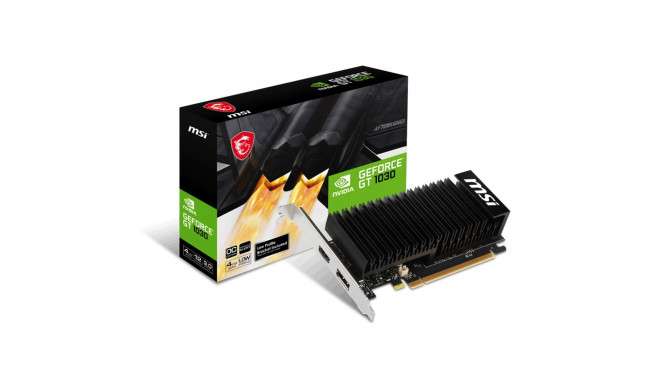 MSI GeForce GT 1030 4GHD4 LP OC 4GB DDR4 Graphics Card