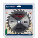 SPECIALIST+ cutting disc, 185x24Tx30/20/16 mm