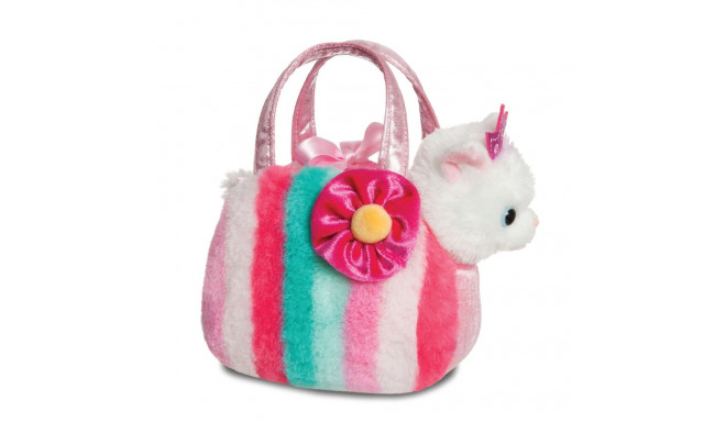 AURORA Fancy Pals Soft toy Cat in a bag, 20 cm