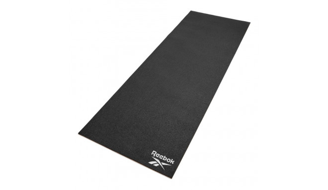 Yoga mat REEBOK RAYG-11060BKDD double sided black/desert dust