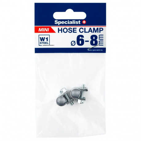 SPECIALIST+ mini clamp, 6-8 mm, 2 pcs.