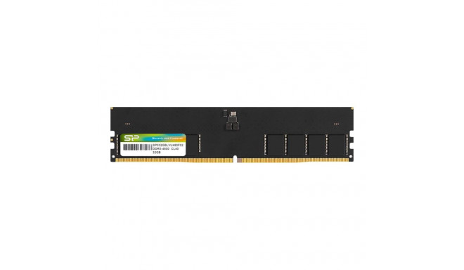 Silicon Power SP032GBLVU480F02 | 32 GB | DDR5 | 4800 MHz | PC/server | registreeritud ei | ECC jah