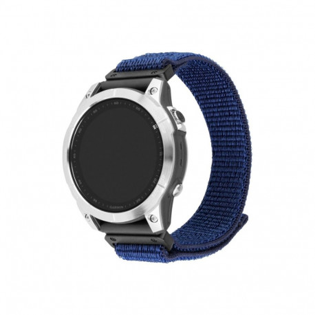 Fixed sportlik rihm Garmin QuickFit 22mm jaoks 160-210mm nailon, tumesinine