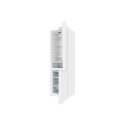 Gorenje Refrigerator | NRK6202EW4 | Energy efficiency class E | Free standing | Combi | Height 200 c