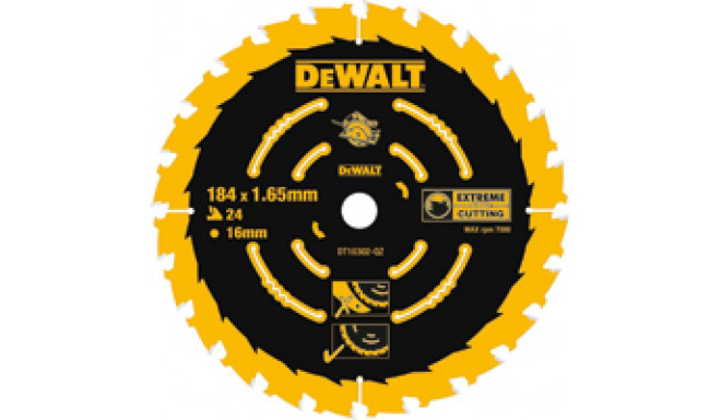 DEWALT CIRCULAR SAW 184x16mmx40z FOR COUNTERING SAW