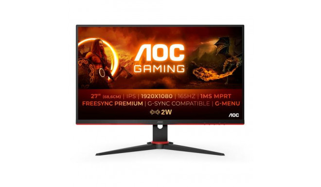 AOC G2 27G2SPAE/BK LED display 68.6 cm (27&quot;) 1920 x 1080 pixels Full HD Black, Red