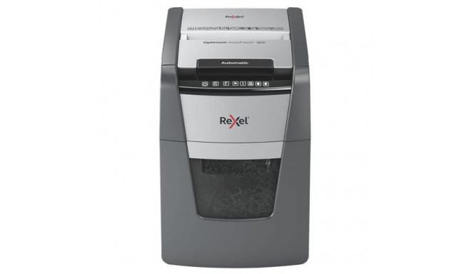 Rexel AutoFeed+ 90X paper shredder Cross shredding 55 dB Black, Grey